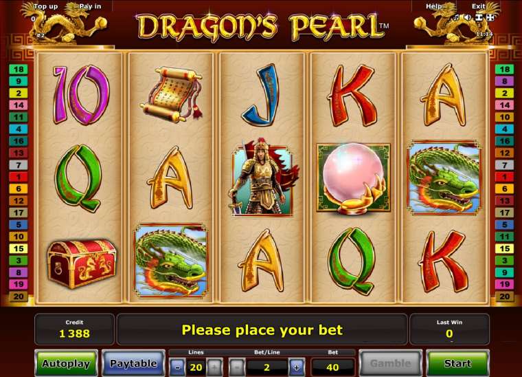 Play Dragon’s Pearl pokie NZ