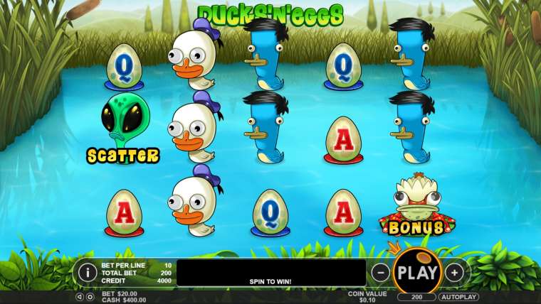Play Ducks 'n' Eggs pokie NZ