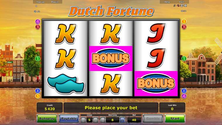 Play Dutch Fortune pokie NZ