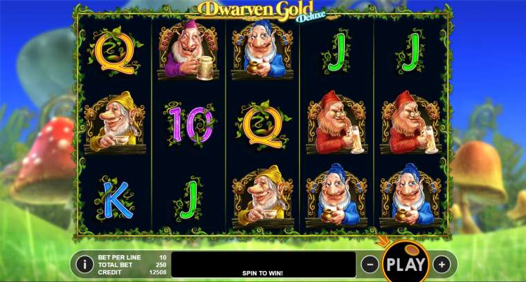 Play Dwarven Gold Deluxe pokie NZ
