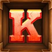 K symbol in Gold Hunter pokie
