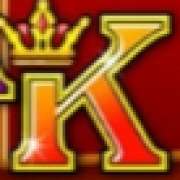 K symbol in Bull Rush pokie