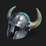 Horned helmet symbol in 2 Gods: Zeux VS Thor pokie