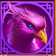 Purple bird symbol in Phoenix Queen pokie