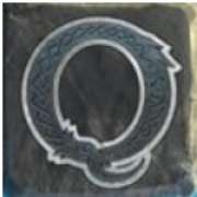 Q symbol in Asgardian Stones pokie