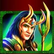 Loki symbol in Asgard pokie