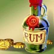 Rum symbol in Epic Treasure pokie
