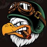 Hawk symbol in Outlaws Inc pokie