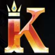 K symbol in Queen Of Ice Expanded Edition pokie