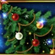 Christmas tree symbol in Xmas Collection 10 Lines pokie