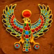 Hawk symbol in Open Tomb pokie