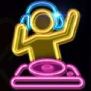DJ symbol in Retro Party pokie