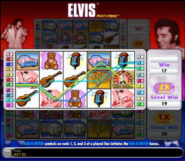 Play Elvis Multi-Strike pokie NZ