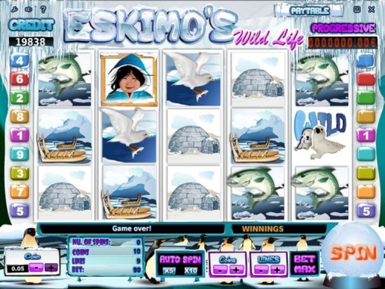 Play Eskimo’s Wild Life pokie NZ