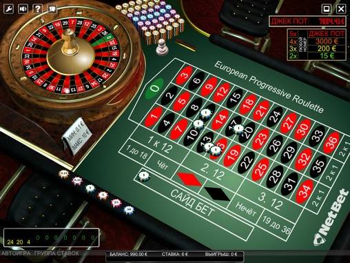 European Progressive Roulette online
