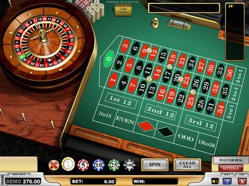 European Roulette online