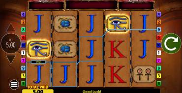 Eye of Horus Jackpot King: Winnings