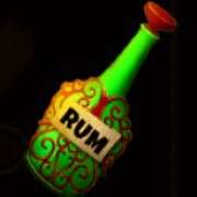 Rum symbol in Retro Treasures pokie