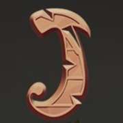 J symbol in Calico Jack Jackpot pokie