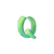 Q Symbol symbol in Mystic Fortune Deluxe pokie