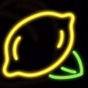 Lemon symbol in Glowing Fruits pokie