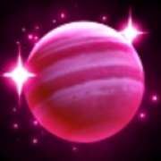 Pink planet symbol in Cosmic Voyager pokie