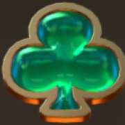 Clubs symbol in Arcane Gems pokie