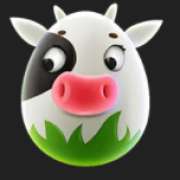 Cow symbol in Lucky Farm Bonanza pokie