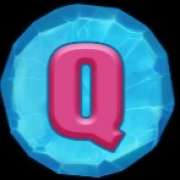 Q symbol in Snow Antarctic pokie