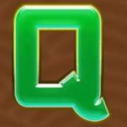 Q symbol in Fortune Rush pokie