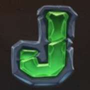 J symbol in Beasts of Fire pokie