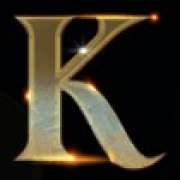 K symbol in Frosty Charms pokie