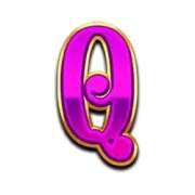 Q symbol in Miss Rainbow Hold&Win pokie