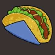 Taco symbol in Fat Frankies pokie