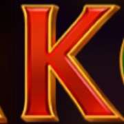 K symbol in Luxor Gold: Hold and Win pokie