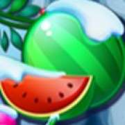 Watermelon symbol in Santas Fruits pokie