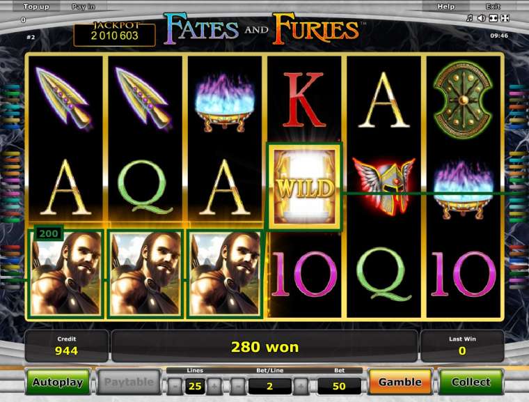 Play Fates and Furies pokie NZ