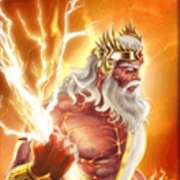 Zeus symbol in 2 Gods: Zeux VS Thor pokie