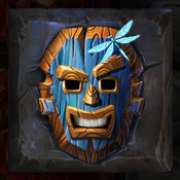 Blue Mask symbol in Mega Masks pokie