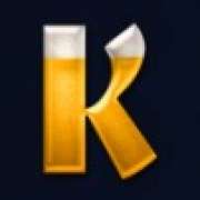 K symbol in Cashpot Kegs pokie