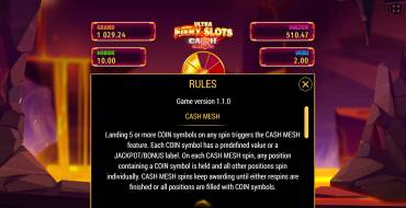 Fiery Slots Cash Mesh: Bonus games