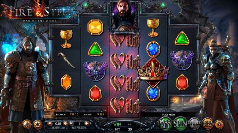 Play Fire and Steel: War of the Wilds pokie NZ