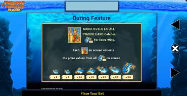 Fishin' Frenzy Megaways: Bonus games