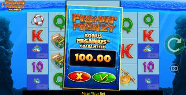 Fishin' Frenzy Megaways: Unique features