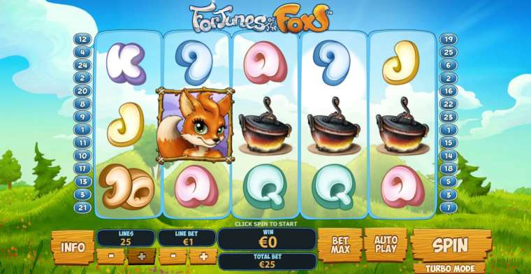 Play Fortunes of the Fox pokie NZ