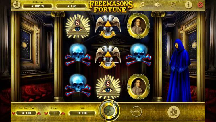 Play Freemasons Fortune pokie NZ