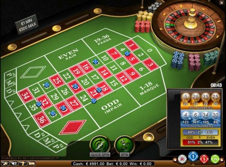 Play French Roulette Professional Series in NZ