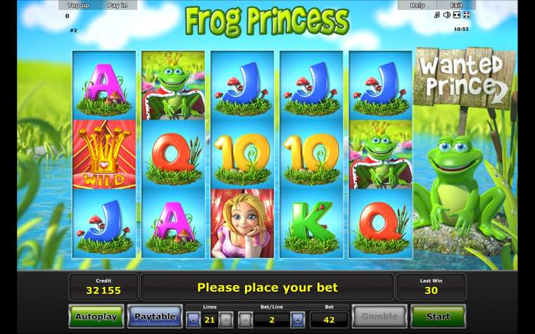 Play Frog Princess pokie NZ