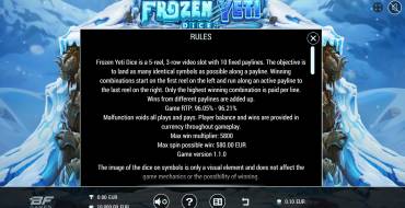 Frozen Yeti Dice: Rules