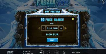 Frozen Yeti Dice: Unique features